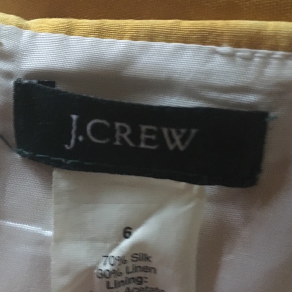 J.Crew Yellow Skirt - Picture 3 of 5